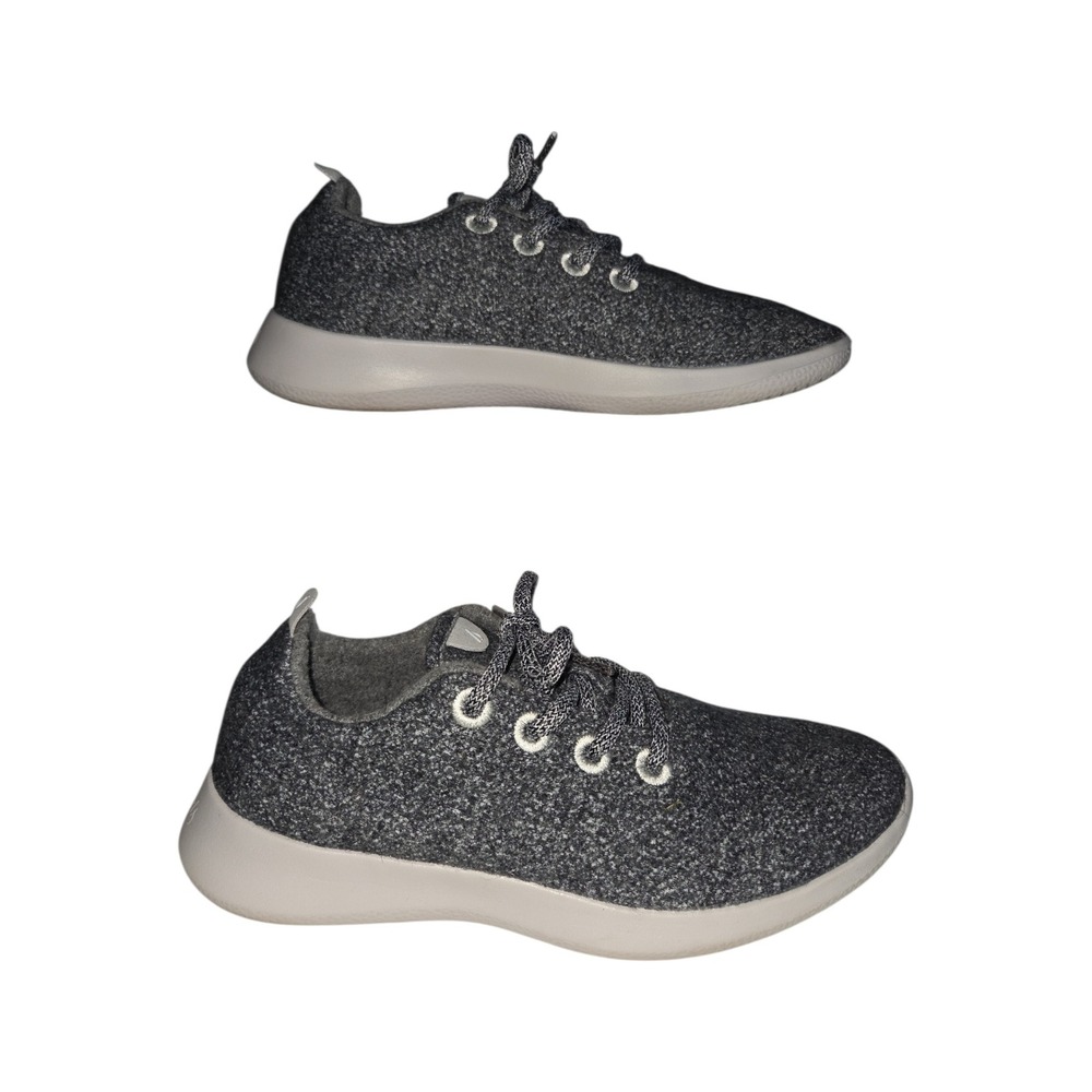 Allbirds Womens Wool Runners Charcoal Grey Sneakers Size 8